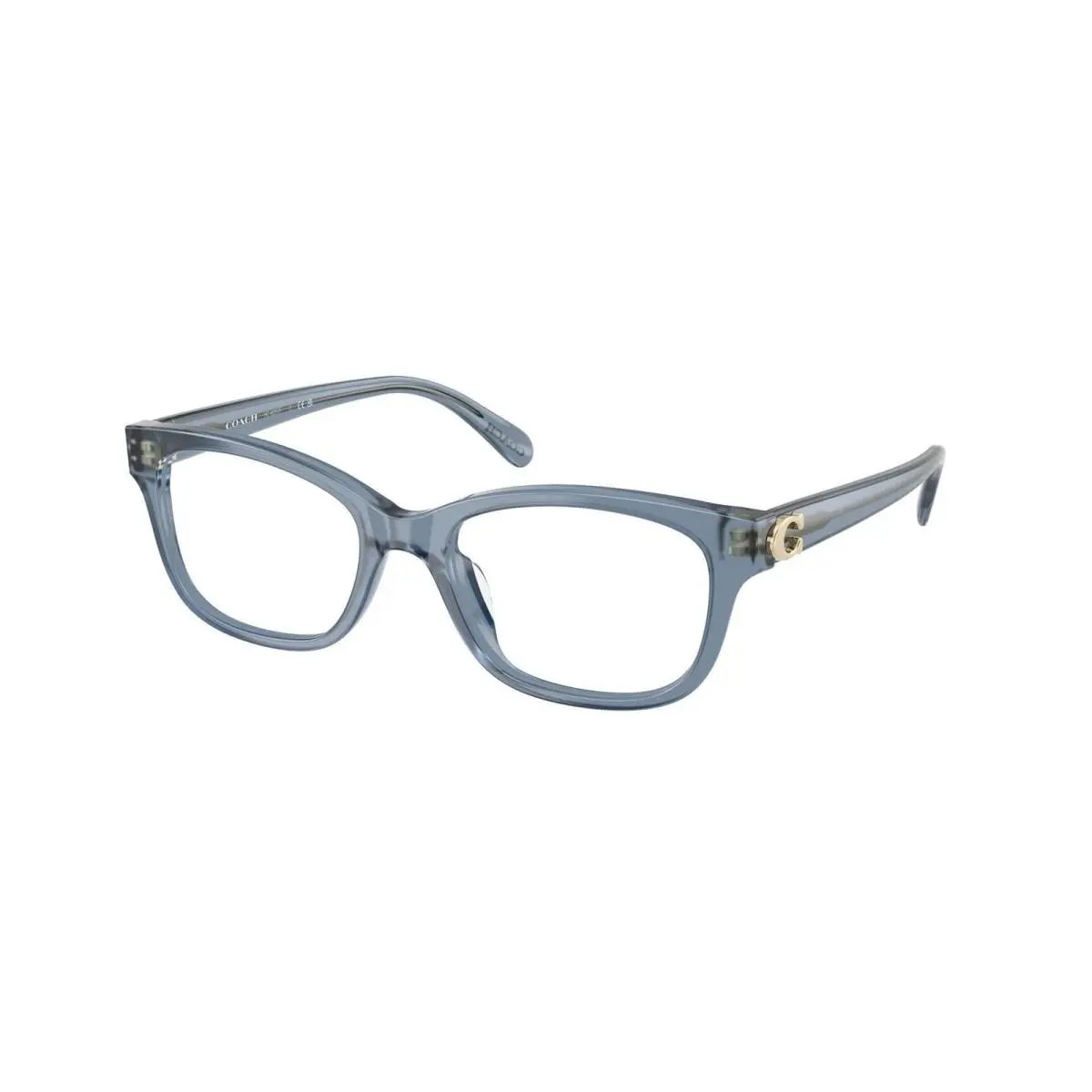 Coach HC 6257 F Milky Denim Demo Lens 5259 Eyeglasses