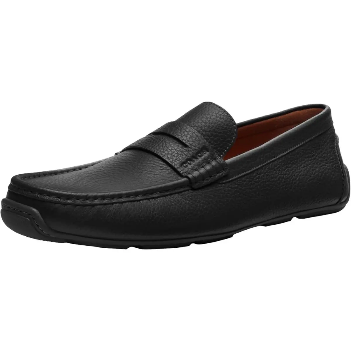 Coach Men`s Luca Leather Driver 7 D - Medium