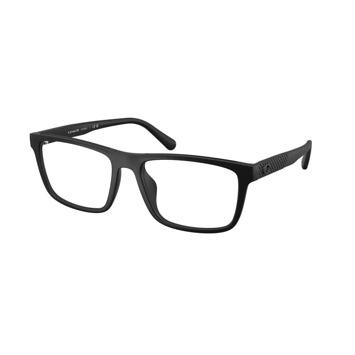 Coach HC 6263 U Matte Black Demo Lens 5002 Eyeglasses