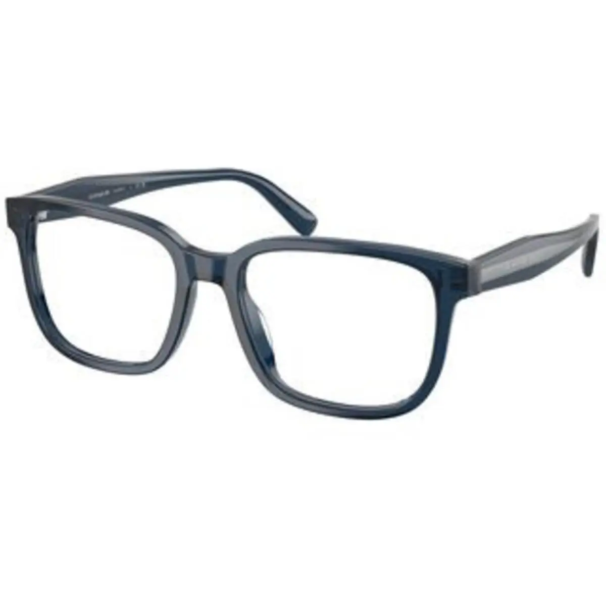 Coach HC 6291 U Transparent Dark Blue Demo Lens 5757 Eyeglasses