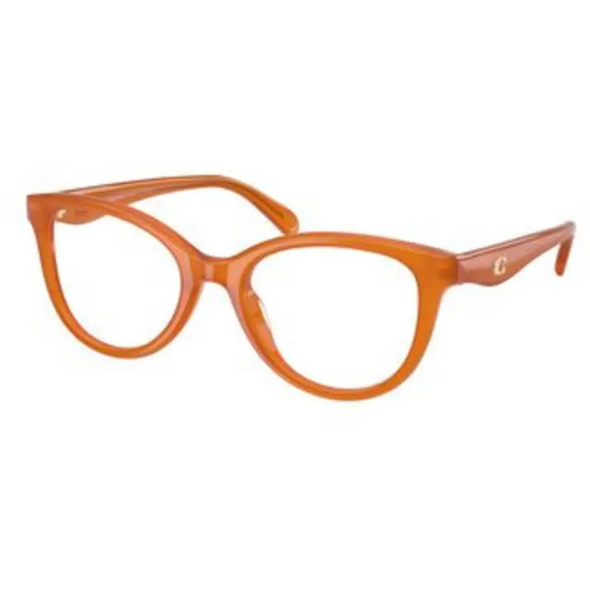 HC 6284 U Milky Amber Demo Lens 5930 Eyeglasses by Coach