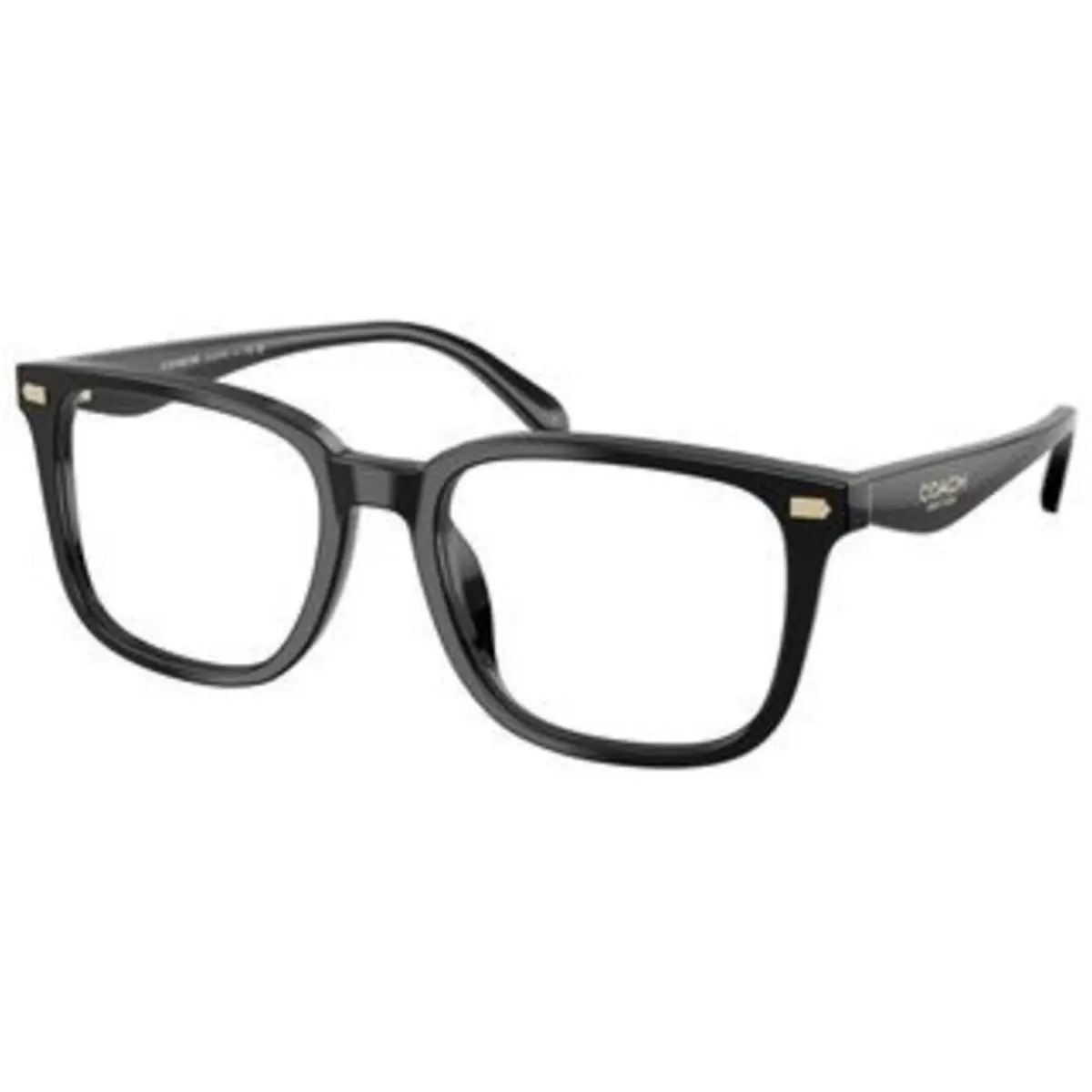 Coach HC 6276 U Black Demo Lens 5002 Eyeglasses
