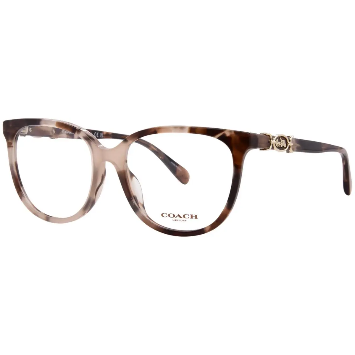 Coach HC6260U 5590 Eyeglasses Frame Women’s Peach Tortoise Full Rim 54mm