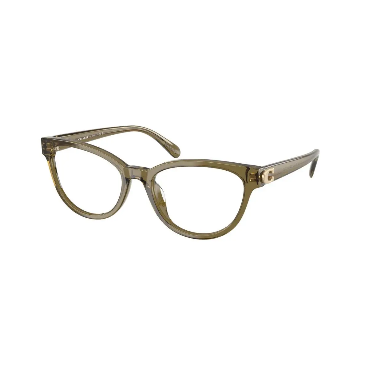 Coach HC 6258 U Milky Moss Demo Lens 5072 Eyeglasses