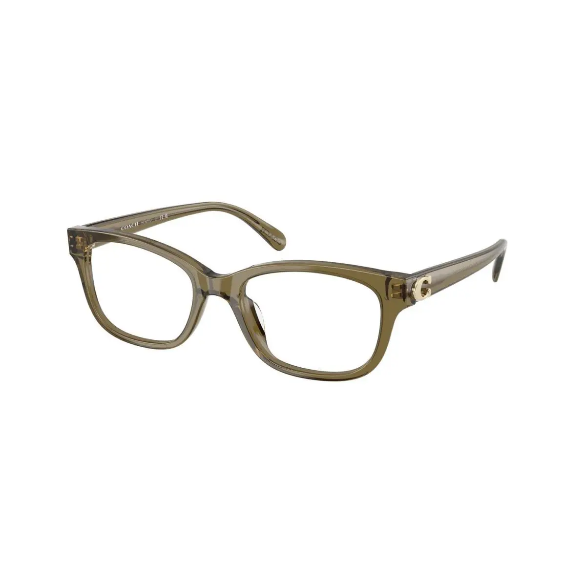 Coach HC 6257 U Milky Moss Demo Lens 5072 Eyeglasses