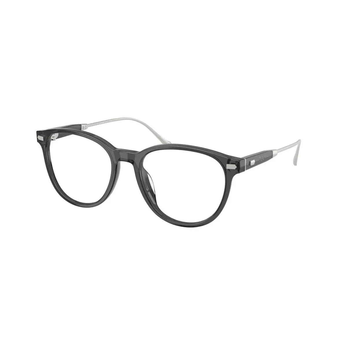 Coach HC 6265 U Transparent Grey Demo Lens 5878 Eyeglasses
