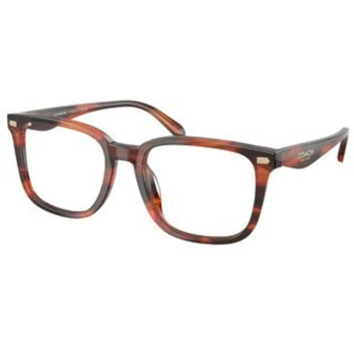 Coach HC 6276 U Striated Caramel Demo Lens 5906 Eyeglasses