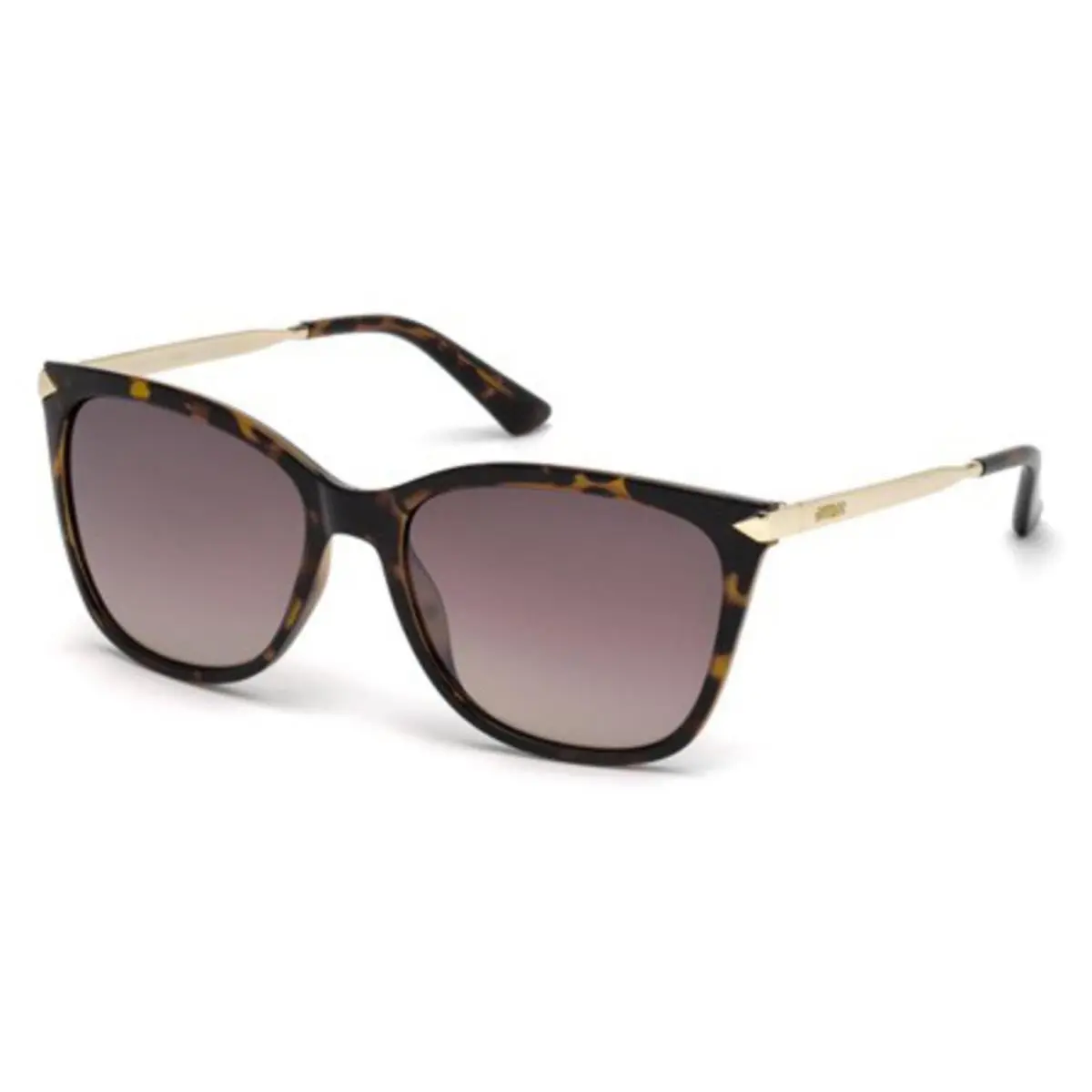 Guess GU 7483 Dark Havana / Shiny Pale Gold 52G Size 56 Sunglasses