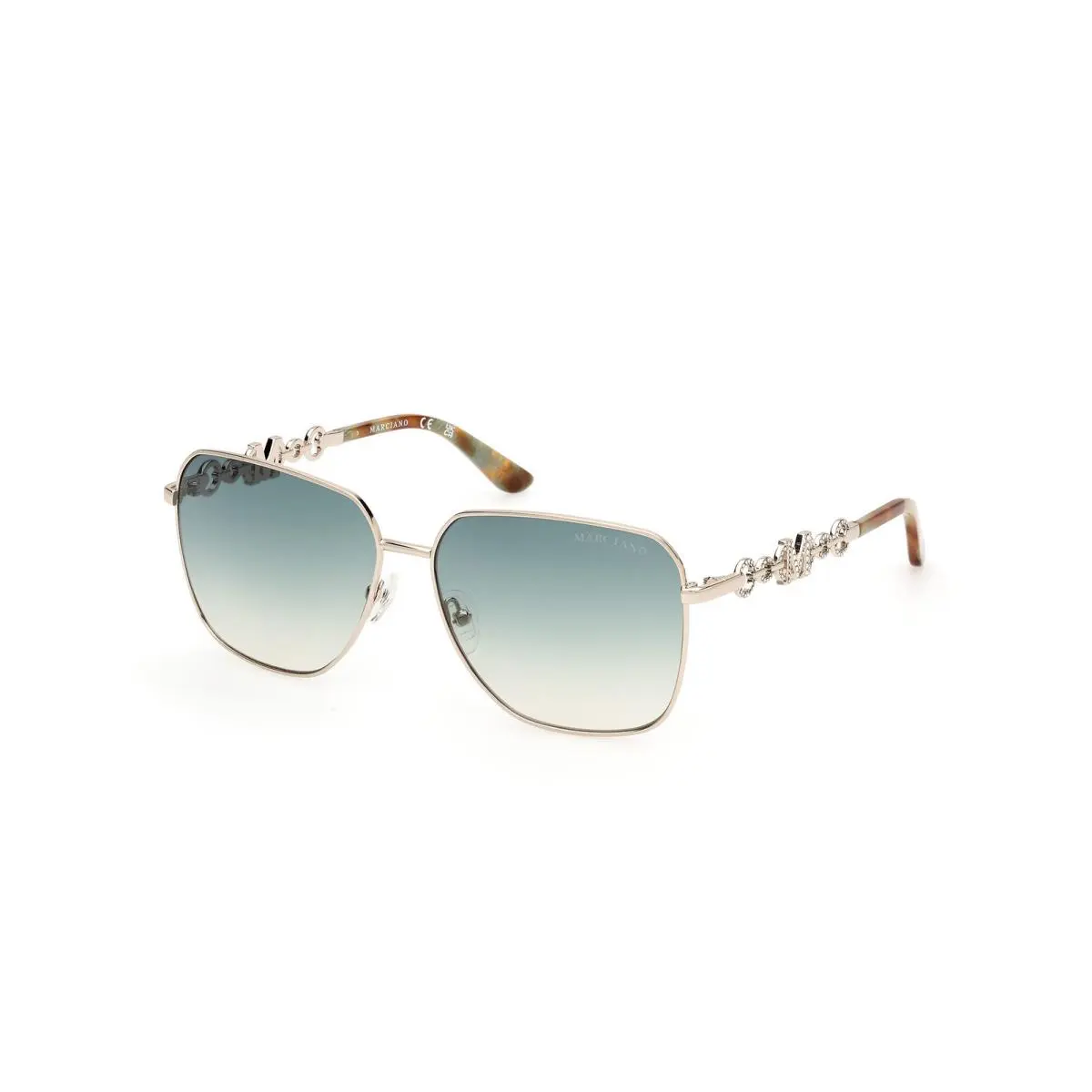 By Marciano GM 00004 Shiny Rose Gold / 28F Size 59 Sunglasses by Guess