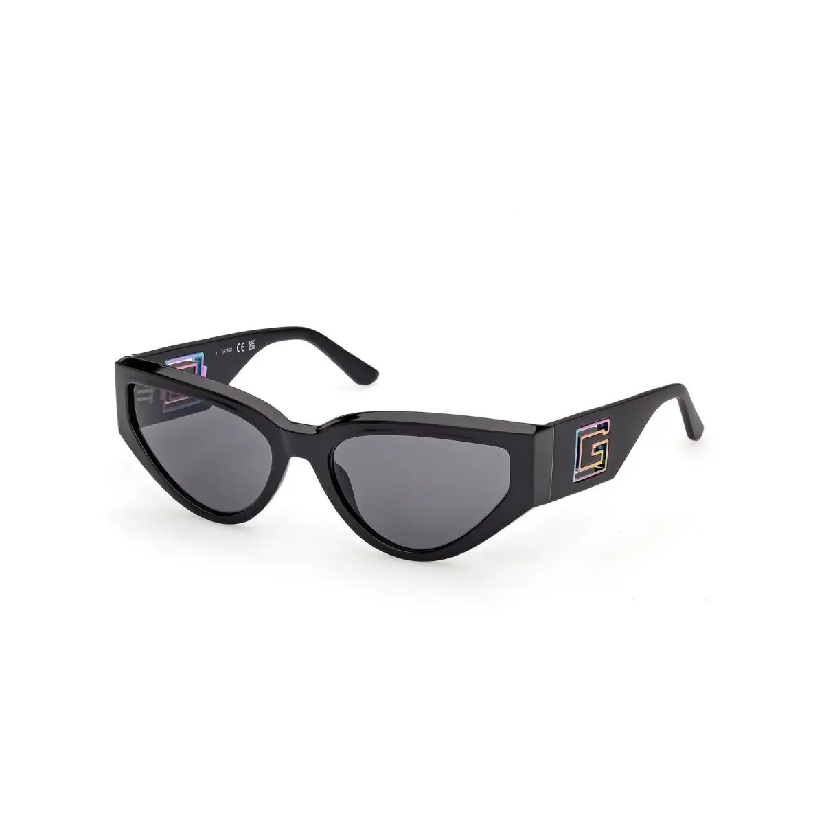 Guess GU 00292 Shiny Black Matte Black 01A Size 57 Sunglasses
