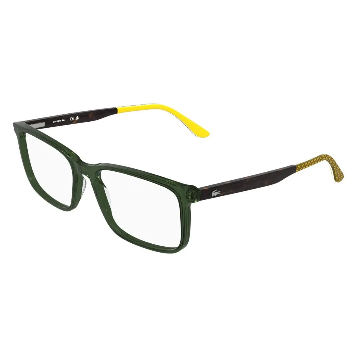 Lacoste L 2993 Transparent Green 301 Size 57 Eyeglasses