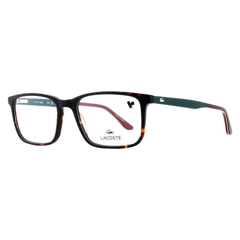 L2993 220 54mm Vintage Havana Men`s Ophthalmic Rx Eyeglasses Frame by Lacoste