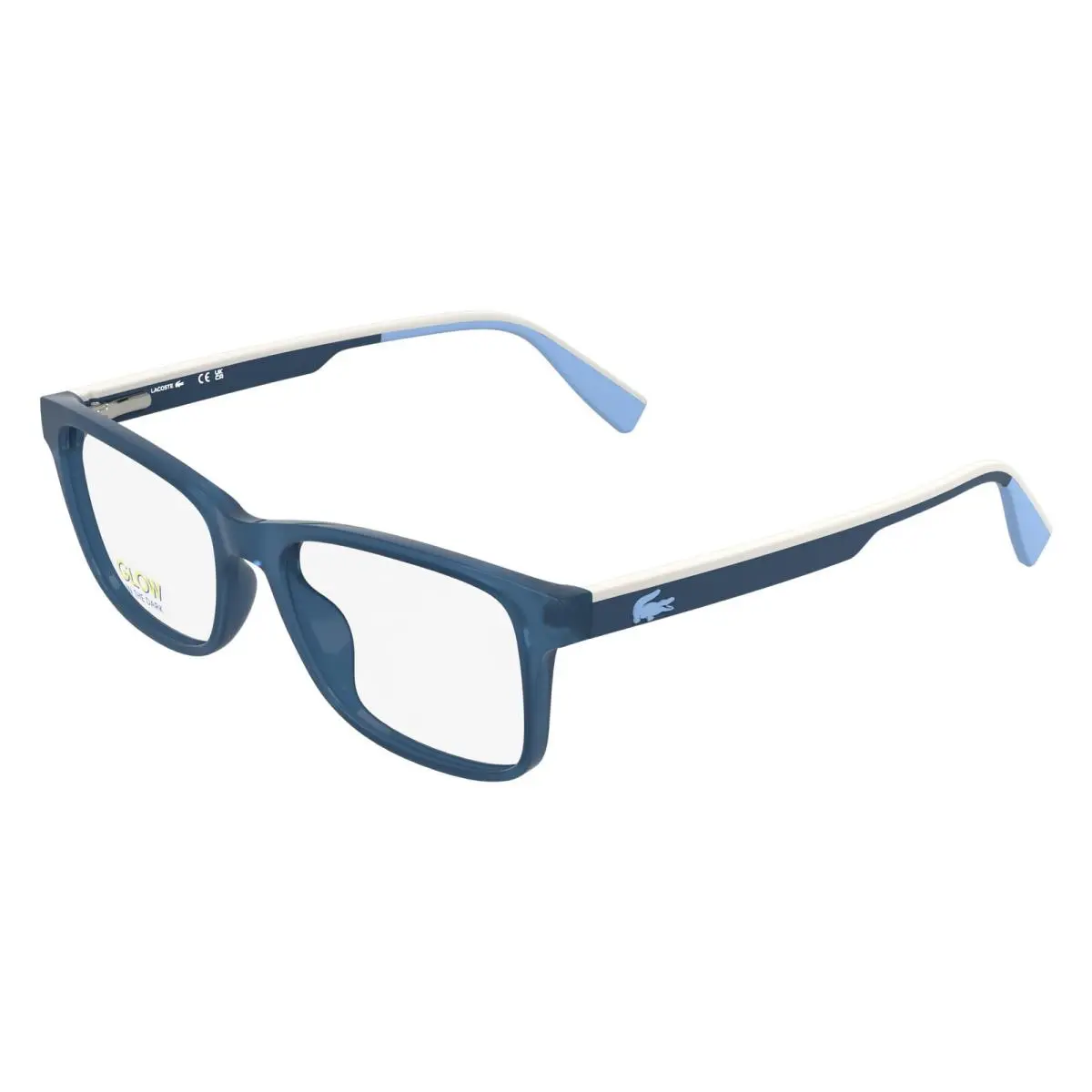 Lacoste L 3665 Transparent Blue Lumi 400 Size 50 Eyeglasses