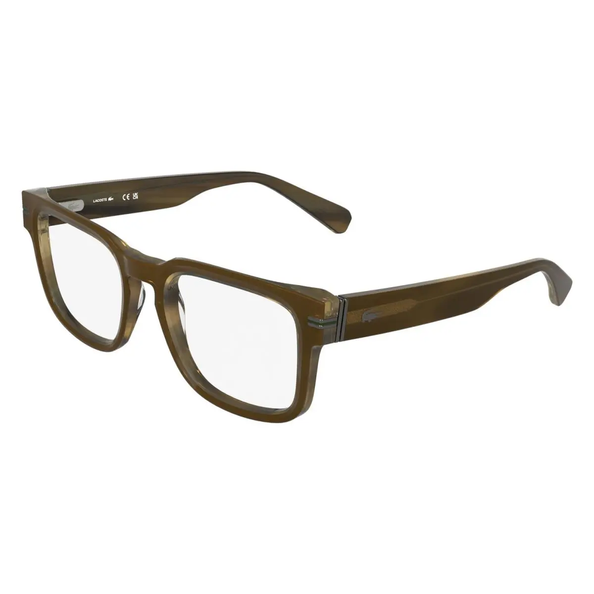 Lacoste L 4016 Striped Brown 210 Size 52 Eyeglasses