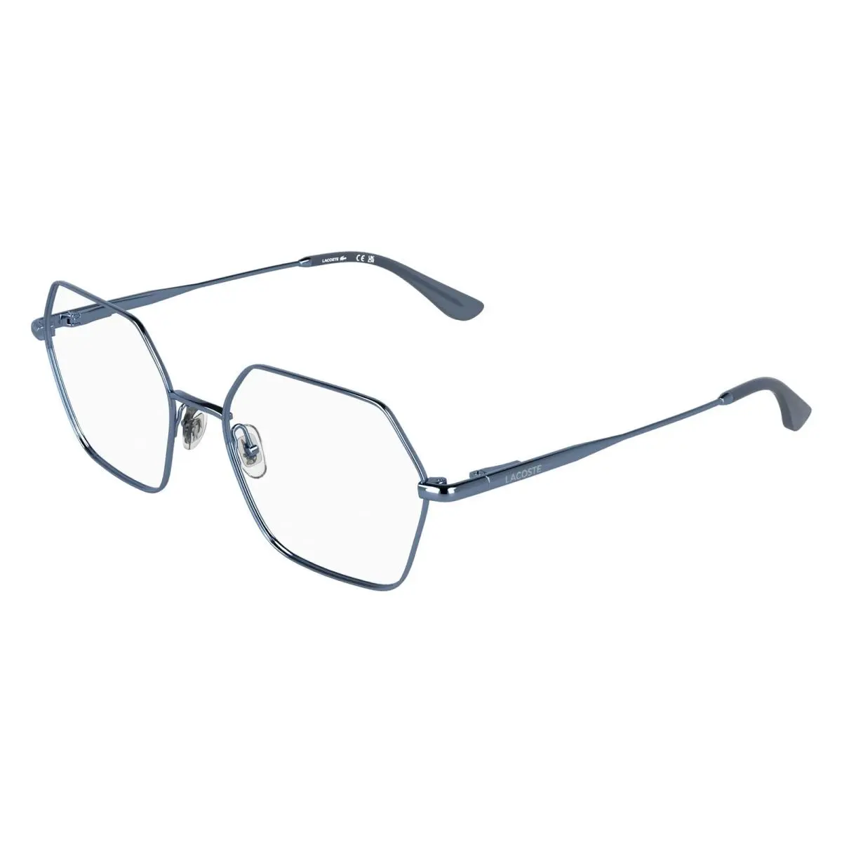 L 2322 Gold/havana 756 Size 55 Eyeglasses by Lacoste