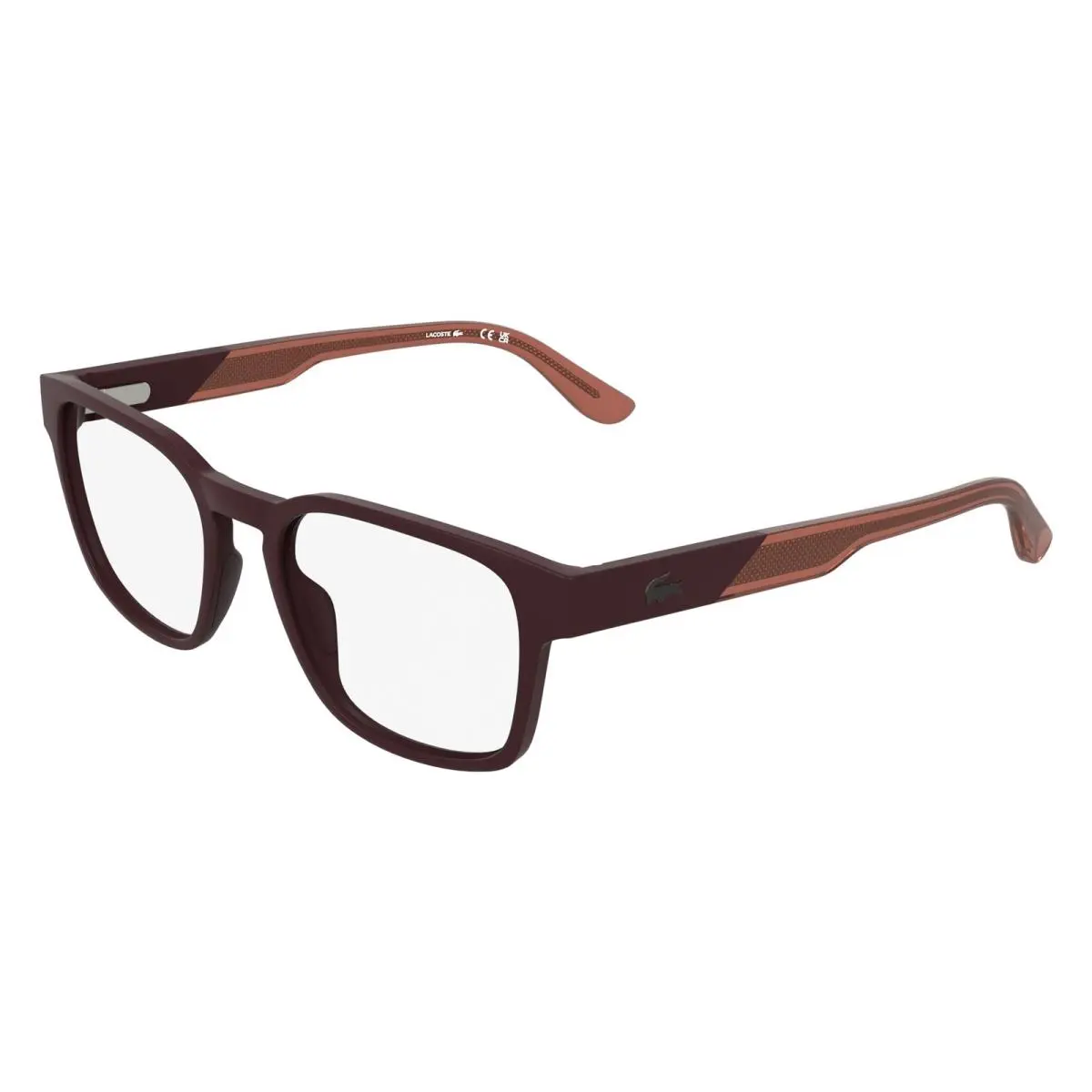 L 4010 Black 001 Size 53 Eyeglasses by Lacoste