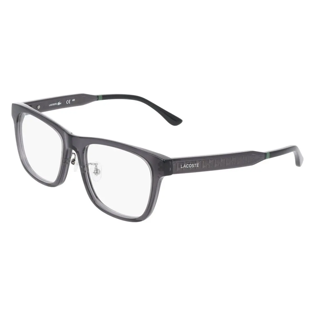 L2994LB 028 Transparent Grey 52MM Eyeglasses 52-18-145 by Lacoste