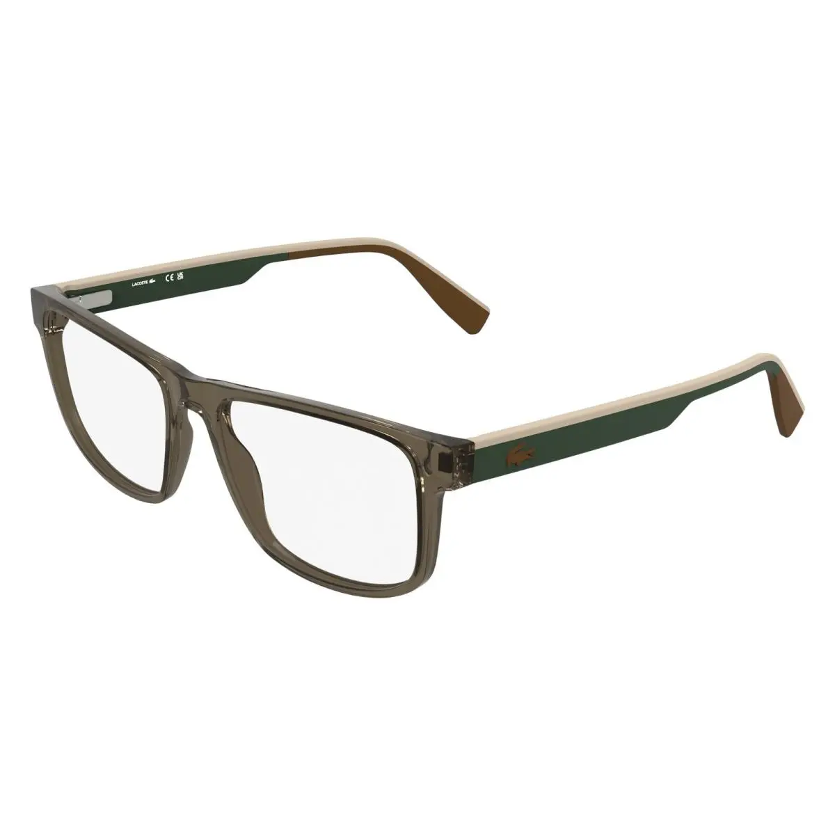 Lacoste L 4011 Transparent Brown 200 Size 56 Eyeglasses