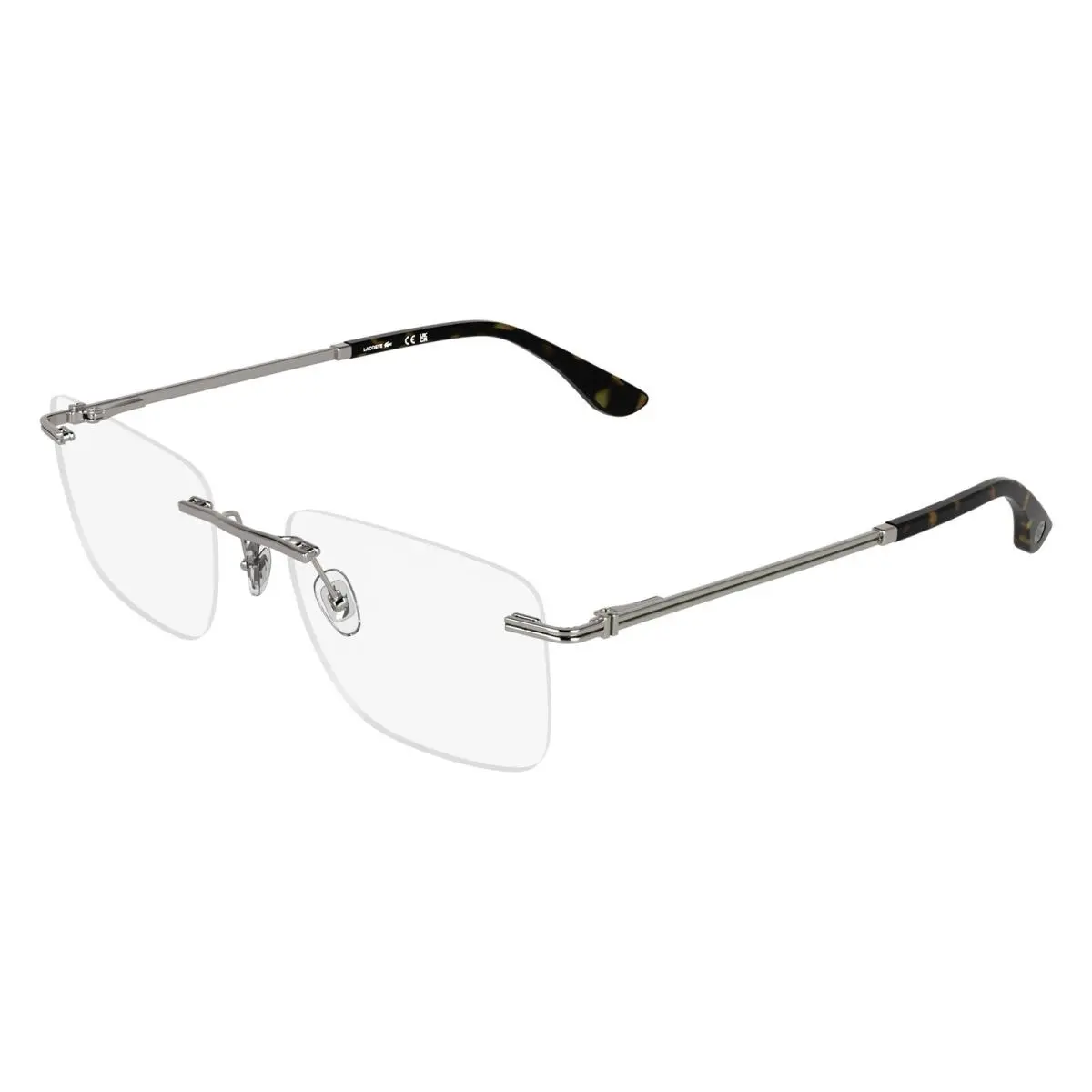 Lacoste L 2324 Light Gunmetal 033 Size 54 Eyeglasses
