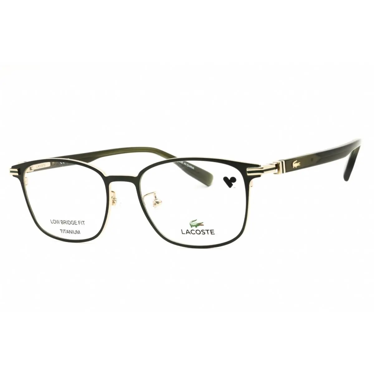 Lacoste L2530LB 320 Satin Olive 52mm Eyeglasses