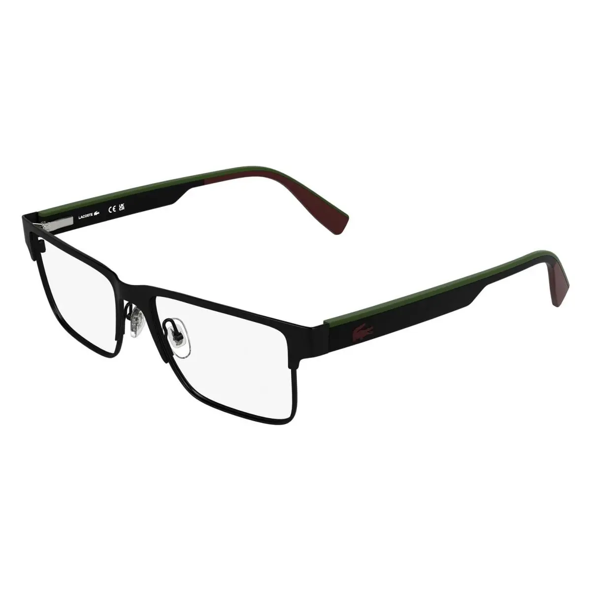 Lacoste L 2318 Matte Black 002 Size 55 Eyeglasses
