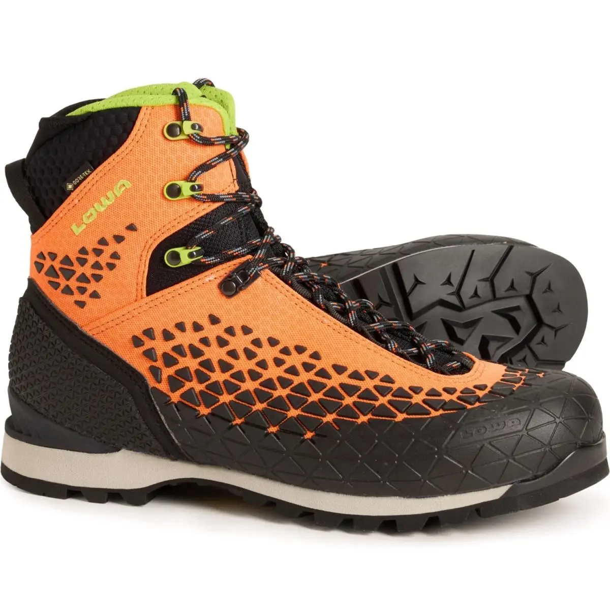 Made in Italy Alpine SL Gore-tex® Mountaineering Boots 13 Crampon by Lowa