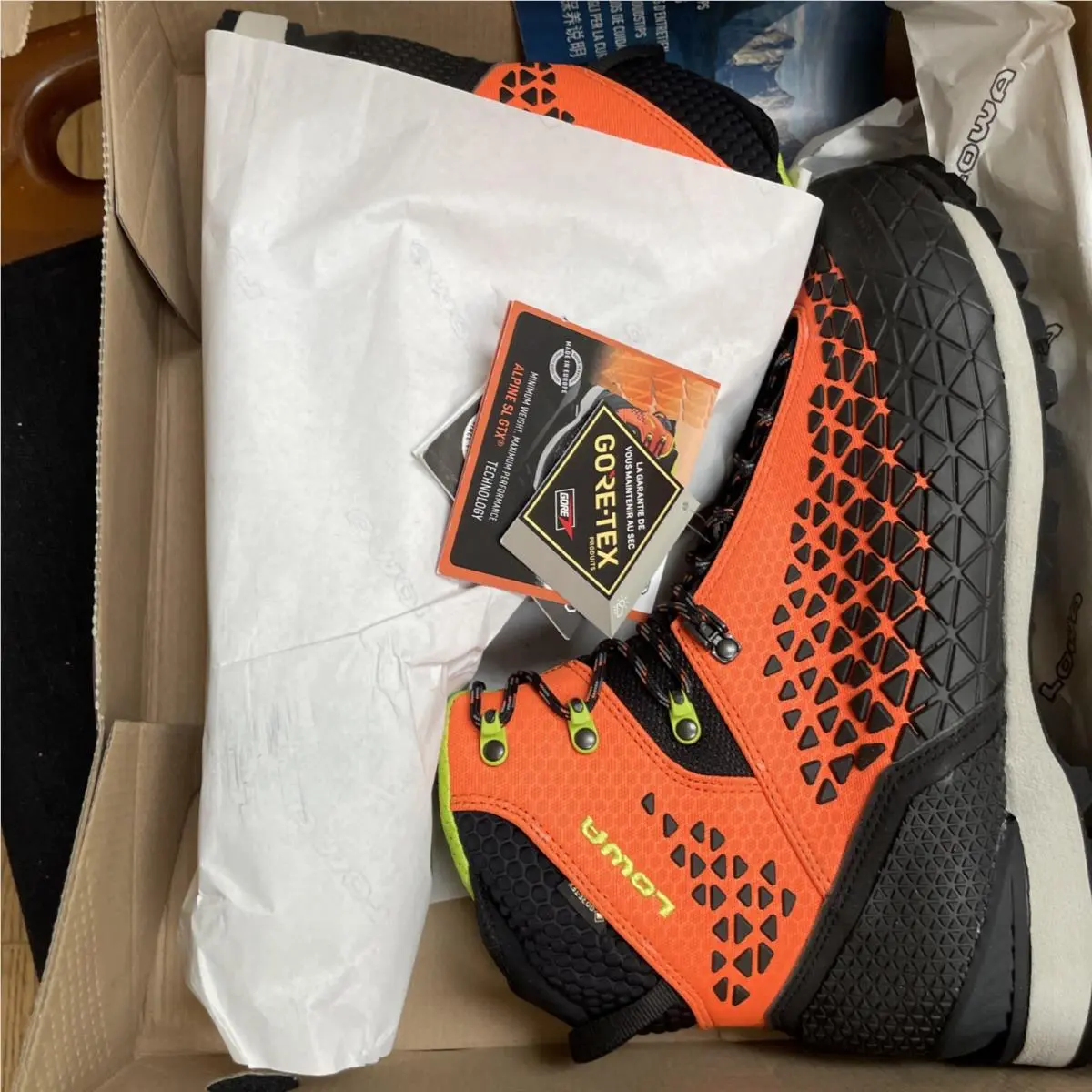 Lowa shoes - Alpine SL - Alpine - Flame (UPC: 0840054371844) 4