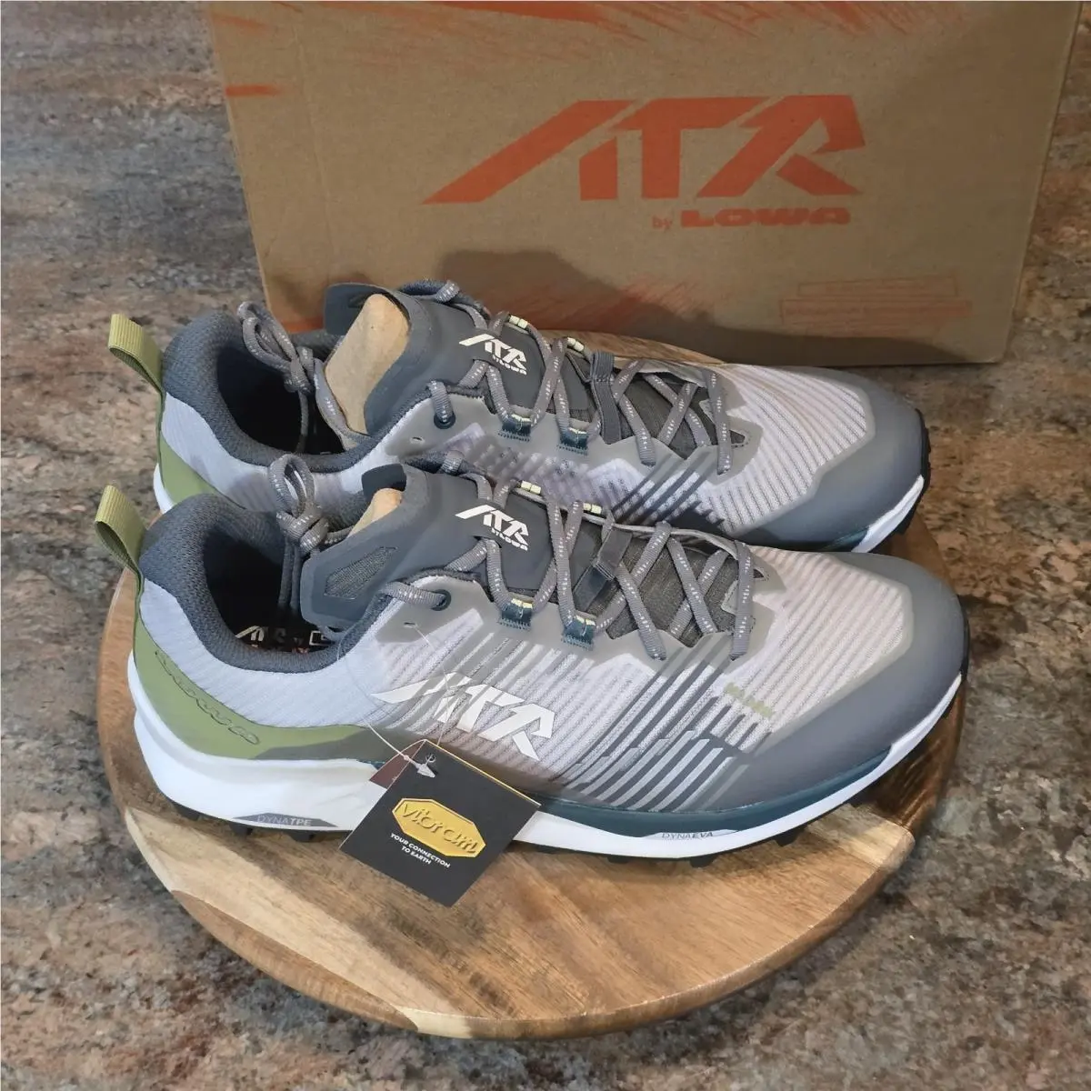 Lowa Atr Madrix Grey Green - Mens Sz 11 - Athletic Trail Running Hiking Shoes