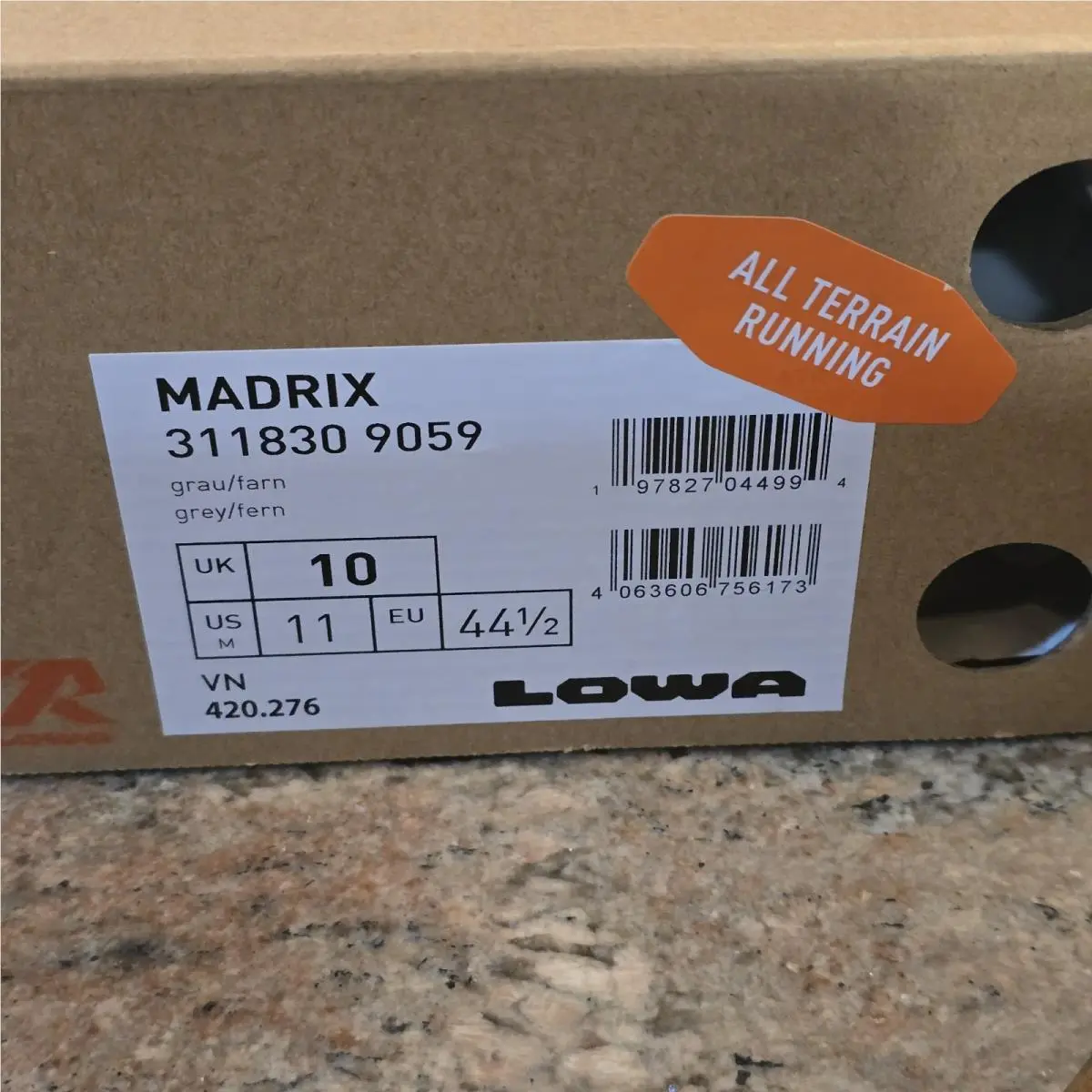 Lowa shoes - Madrix - Madrix - Gray 7