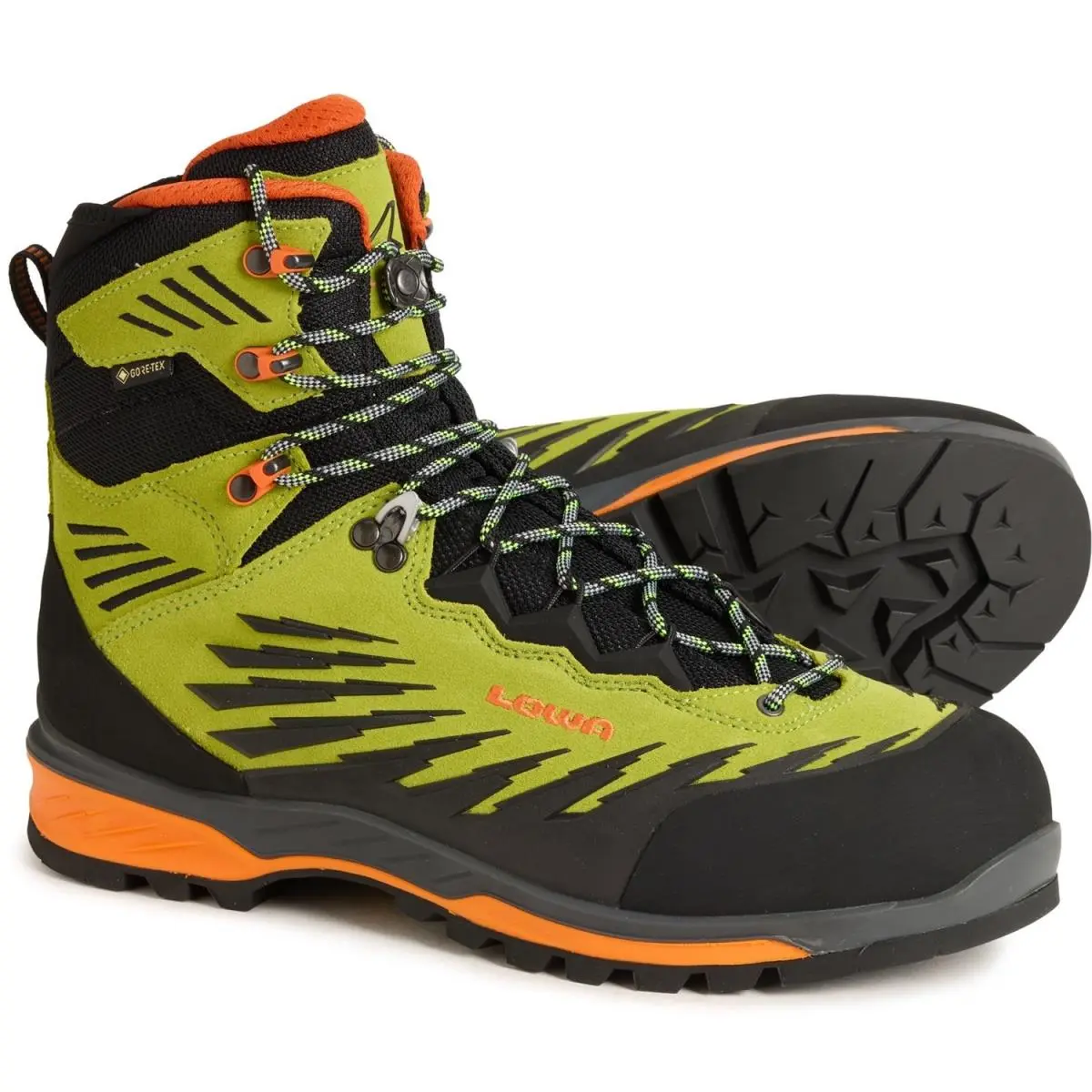 Made in Italy Alpine Evo Gore-tex® Mountaineering Boots Crampon 13 by Lowa