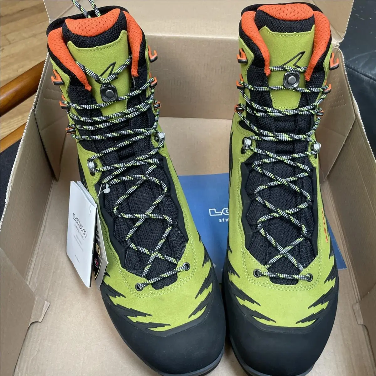 Lowa shoes - Alpine Evo - Alpine Evo - Lime Flame (UPC: 0840054442322) 5