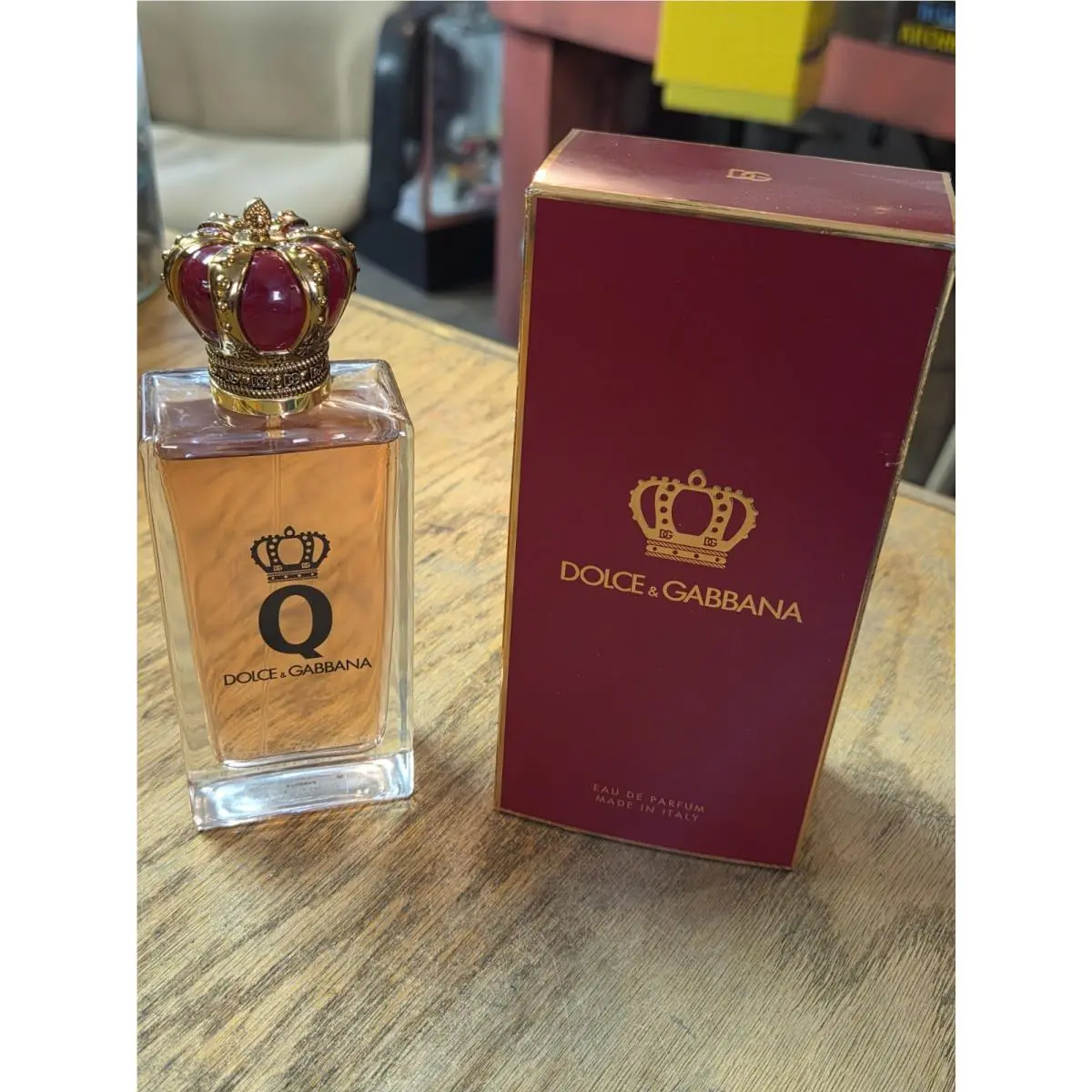 Dolce Gabbana Q Queen Eau de Parfum Edp Spray For Women 3.3 Oz 100ml Box