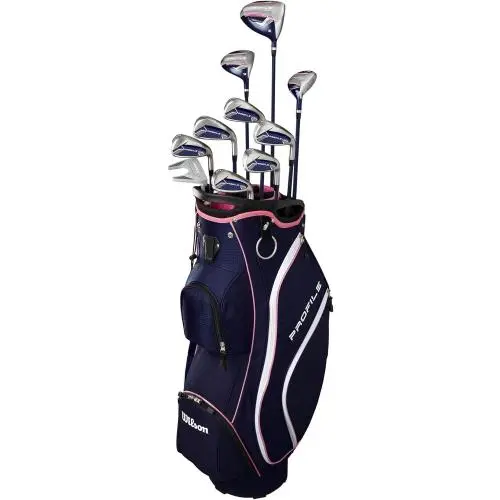 Wilson Women`s Profile Complete Golf Set with Cart Bag - Right Hand Ladies