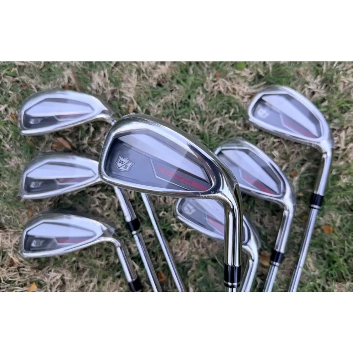 Wilson Golf RH Dynapower Iron Set 5-GW - Wilson Lightweight Steel - Stiff Flex