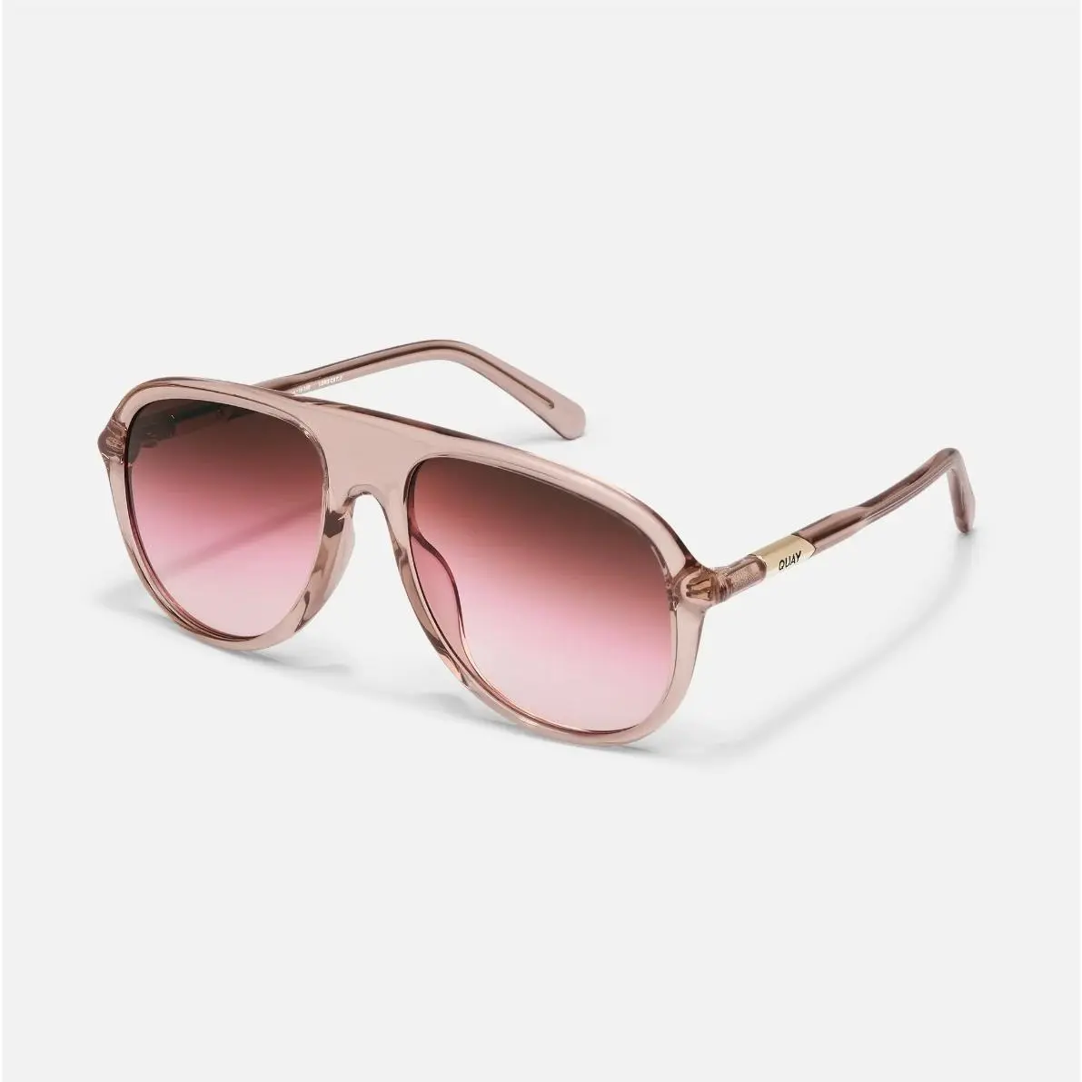 Quay Chart Topper Doe Frame / Rouge Glow Sunglasses Sku 80903 W Case / Cloth