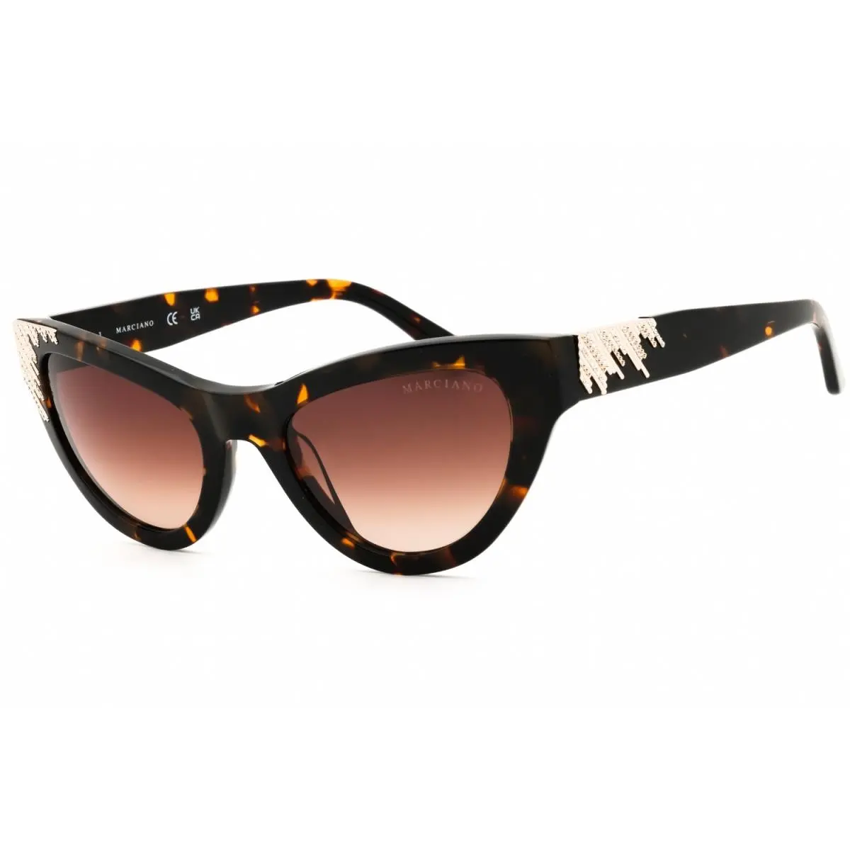Guess BY Marciano GM0025-52F-53 Sunglasses Frame Size 53mm 140mm 21mm Havana W