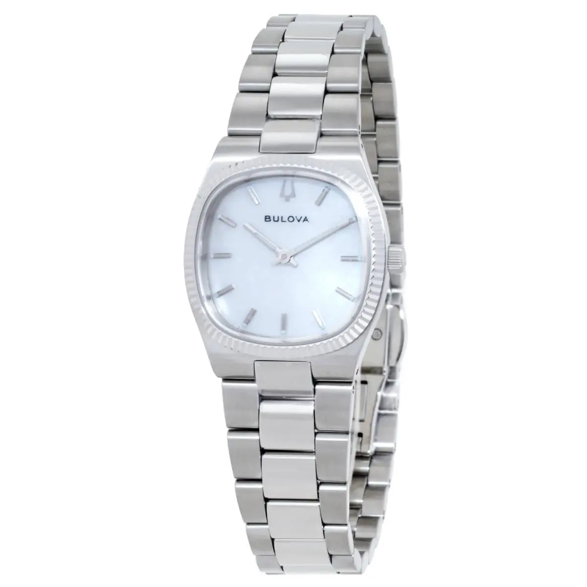 Quartz White Mop Dial Ladies Watch 96L353 by Bulova