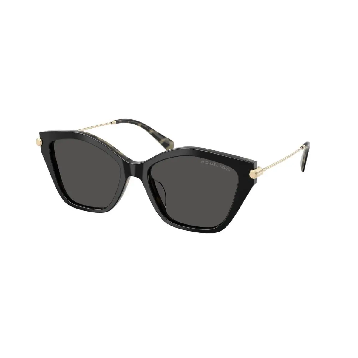 Michael Kors MK 2246 U Black Amber Tortoise Dark Grey Solid Polyamide Standard