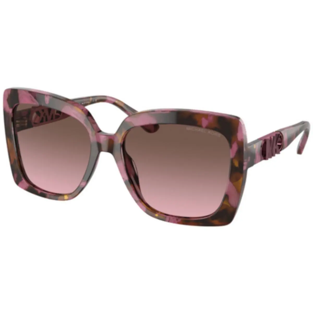 Michael Kors MK 2213 Plum Graphic Tortoise Cordovan Gradient Polyamide Standard
