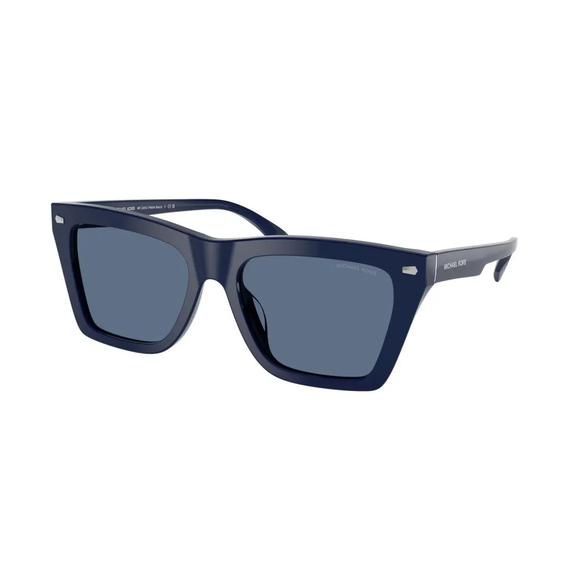 Michael Kors MK 2225U Pebble Beach Navy Solid Blue s 400980 Sunglasses
