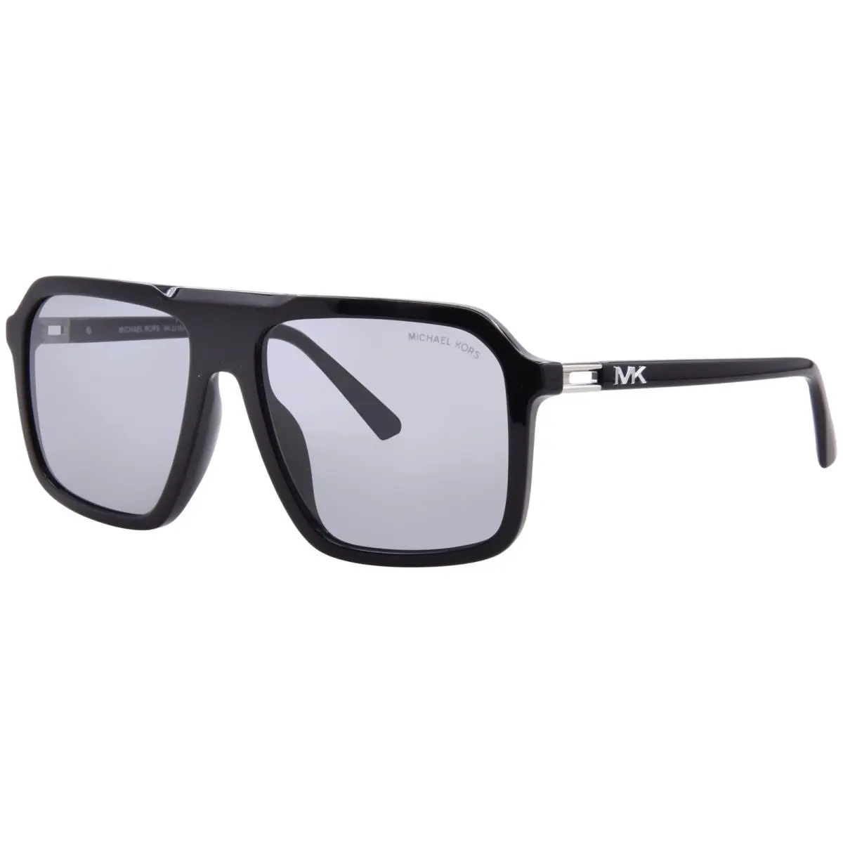 Michael Kors Murren MK2218U 300587 Sunglasses Men`s Black/dark Grey Solid 58mm