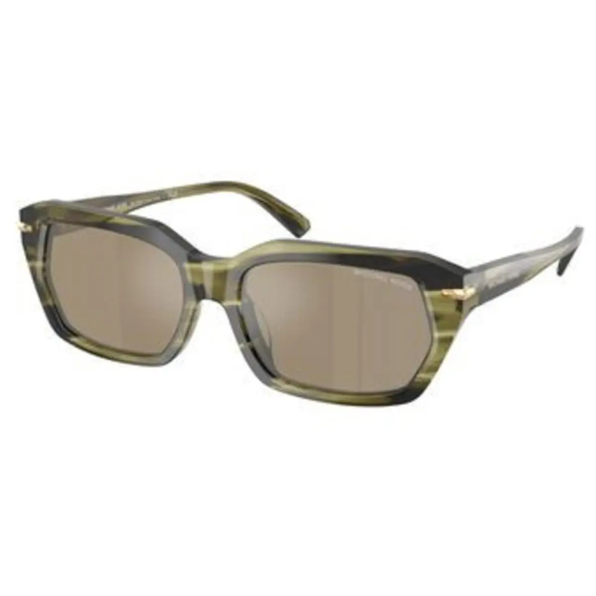 Michael Kors MK 2265 U Olive Horn Brown Silver Mirror Polyamide Standard 40407I