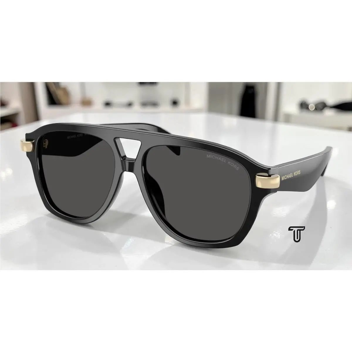 Michael Kors MK2277U 300587 Grenada Black Grey 56 mm Women`s Sunglasses