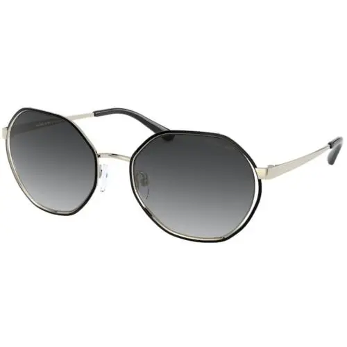 Michael Kors MK 1072 Light Gold Black 10148G Sunglasses
