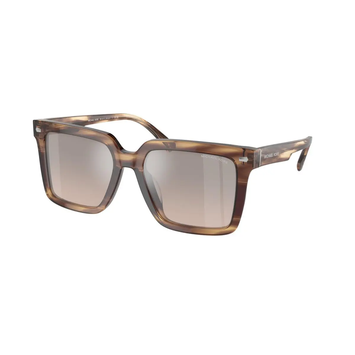 Michael Kors MK 2217U Abruzzo Brown Horn Brown Gradi 39776I Sunglasses