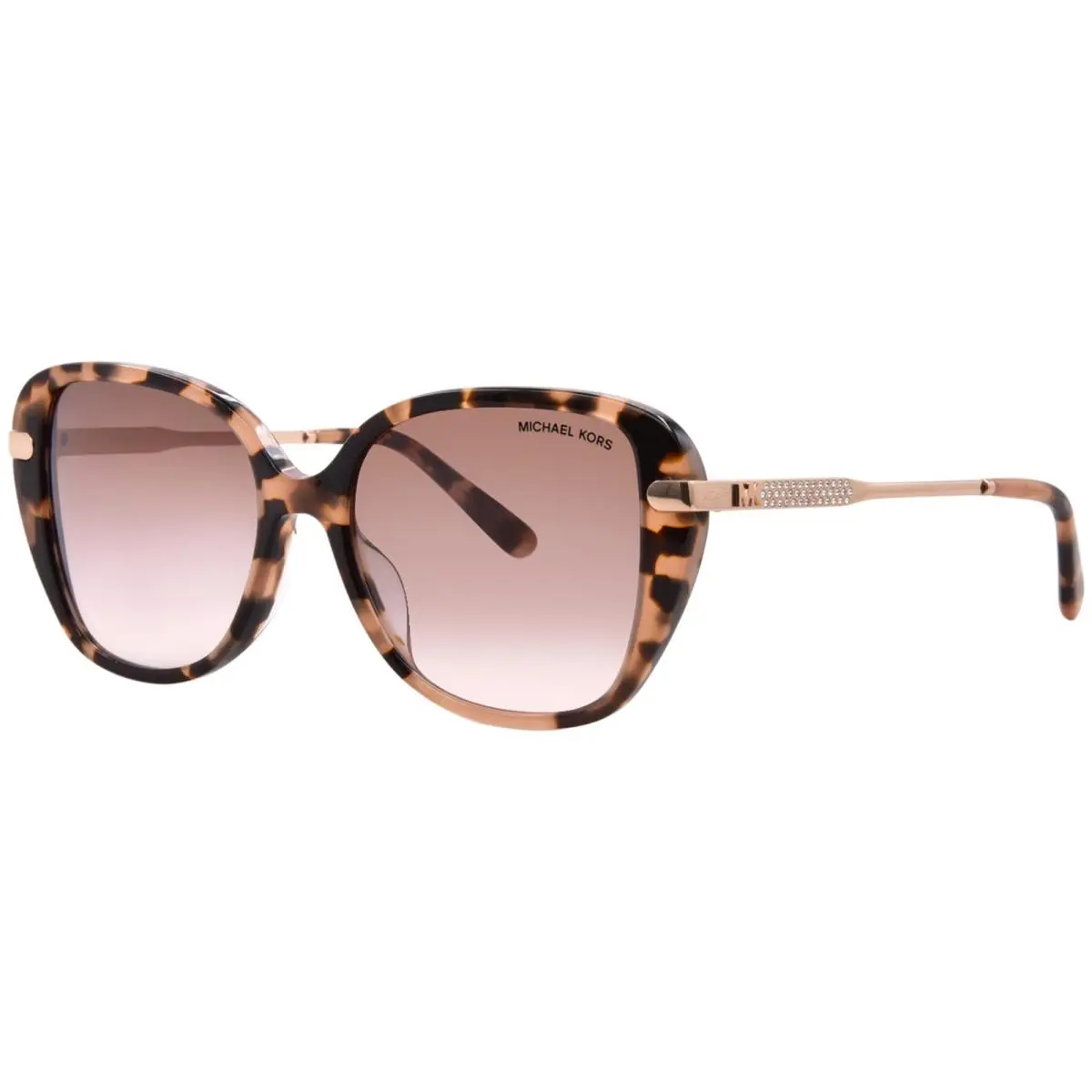 Michael Kors Flatiron MK2185BU 344913 Sunglasses Women`s Pink Tortoise/pink 54mm
