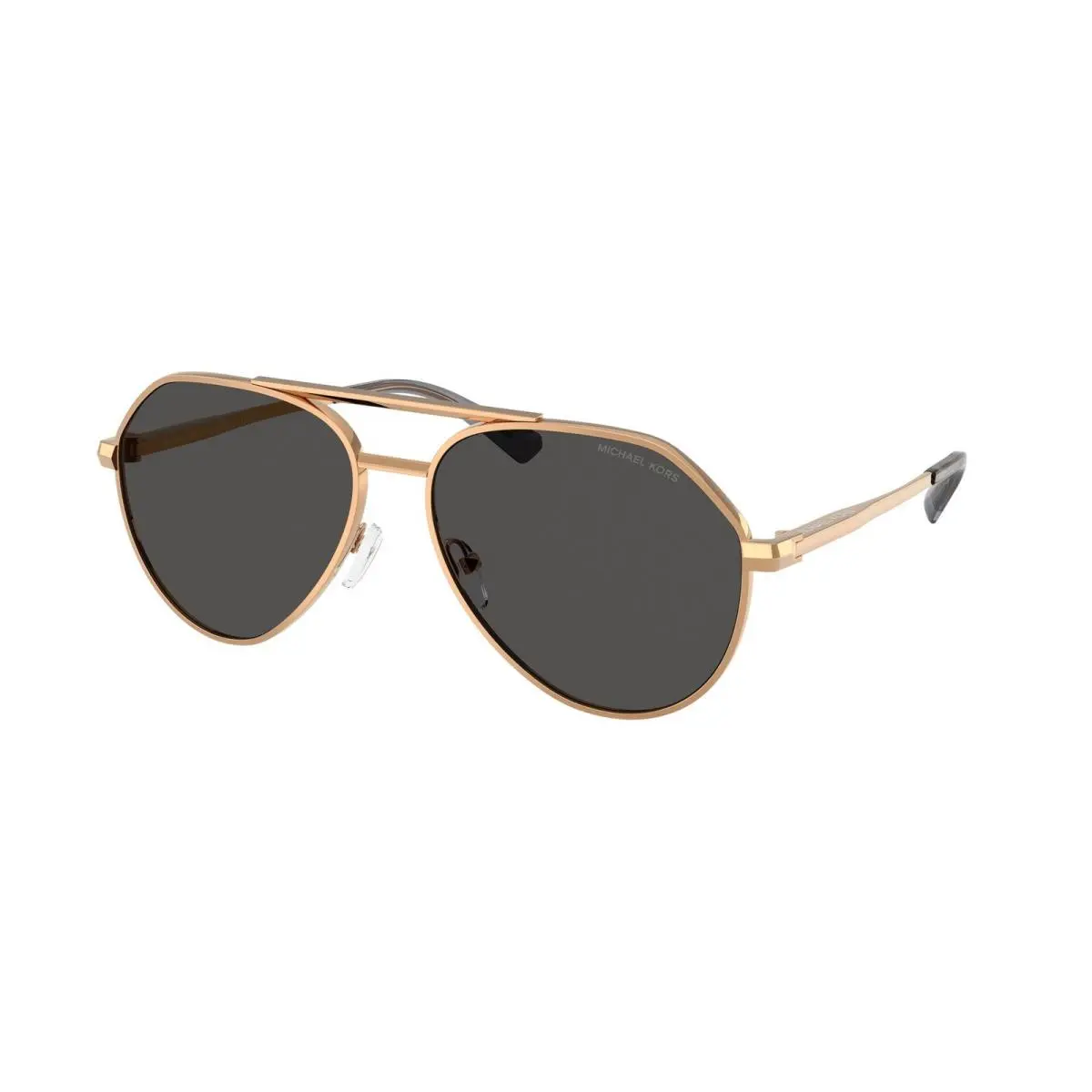 Michael Kors MK 1168 Beige Gold Dark Grey Solid Polyamide Standard 189987 Sungl