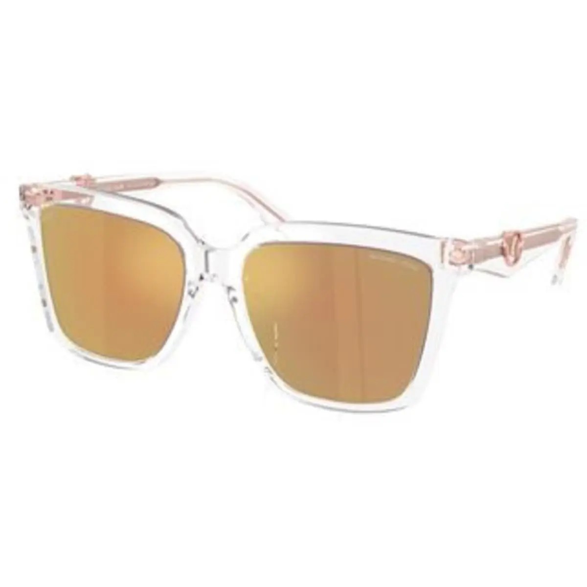 Michael Kors MK 2256 U Crystal Rose Gold Mirror Polar cr39 Polarized 3015N0 Sun