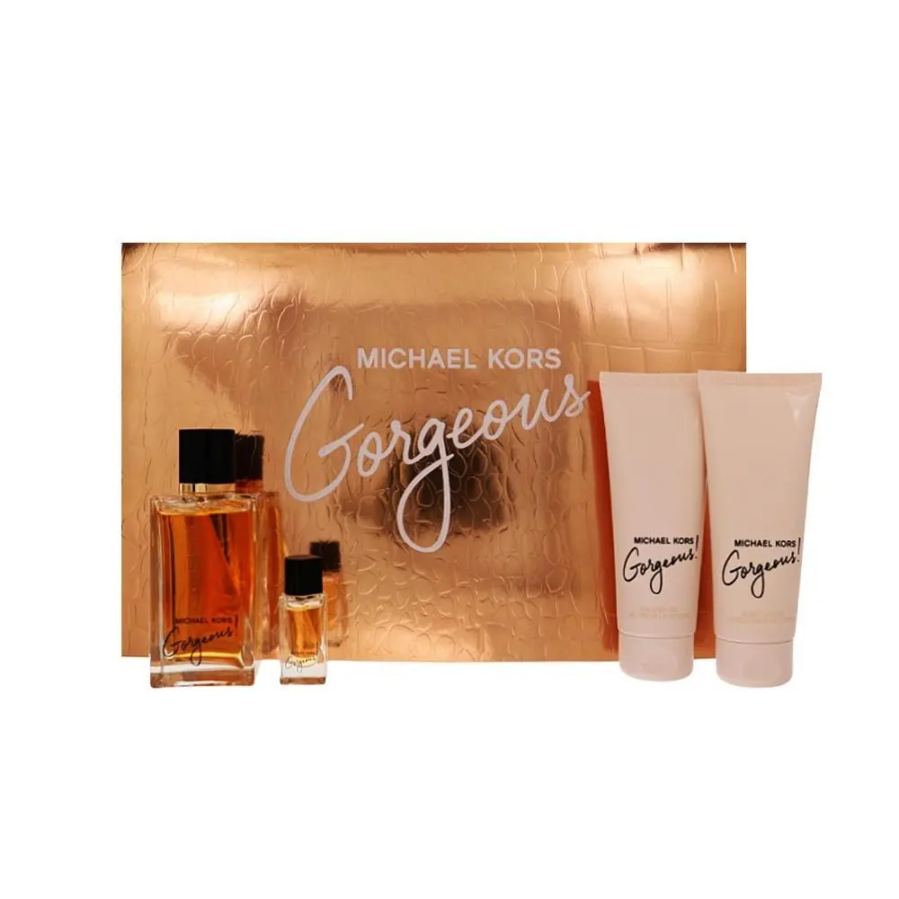 Michael Kors Gorgeous 4 Piece Set For Women 4 Piece Set by Michael Kors Gift