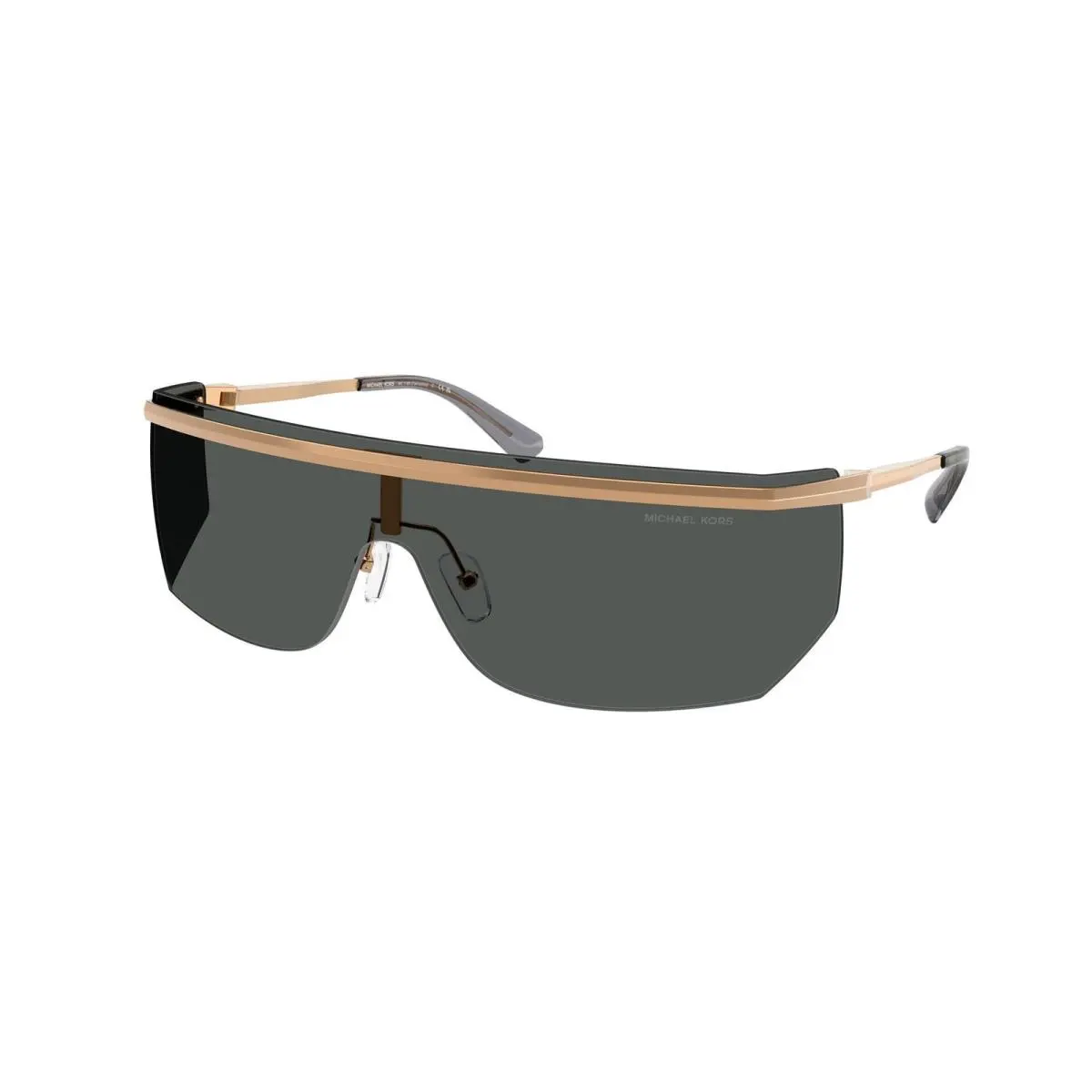 Michael Kors MK 1169 Beige Gold Dark Grey Solid Polyamide Standard 189987 Sungl